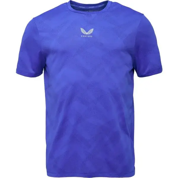 CASTORE ENGINEERED SS T-SHIRT Pánské sportovní triko, modrá, velikost XXL