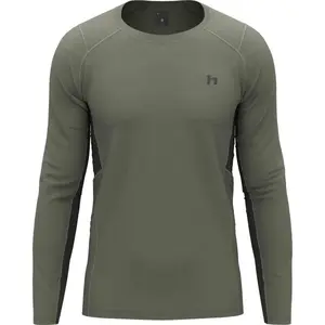 Hannah TARAN L/S Pánské funkční tričko, tmavě zelená, velikost