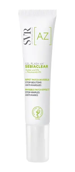 SVR Sebiaclear Flash 4h gel proti nedokonalostem pleti 15 ml