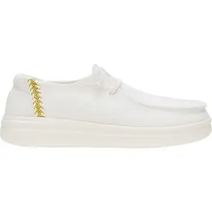 HEY DUDE WENDY Dámska voľnočasová obuv, biela, veľkosť