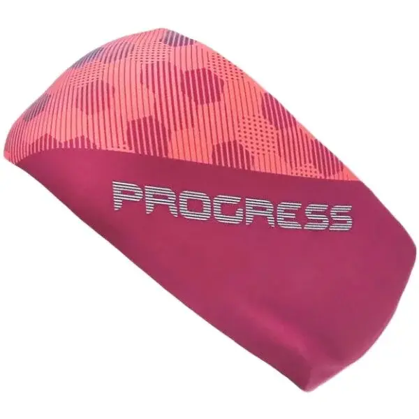PROGRESS HEADBAND Športová čelenka, fialová, veľkosť