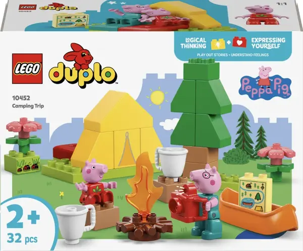 Prasátko Peppa: Táboření - LEGO® DUPLO® (10452)