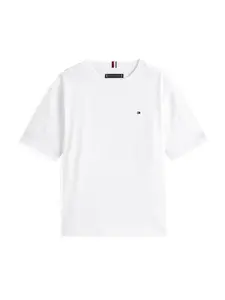 TOMMY HILFIGER Tričko 'ESSENTIAL'  biela