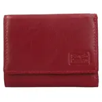 Menší dámská kožená peněženka SendiDesign Balla - vínová