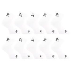 Styx 10PACK ponožky kotníkové bílé (10HK1061) XL