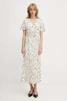 Šaty Karl Lagerfeld béžová barva, maxi, A3W13029