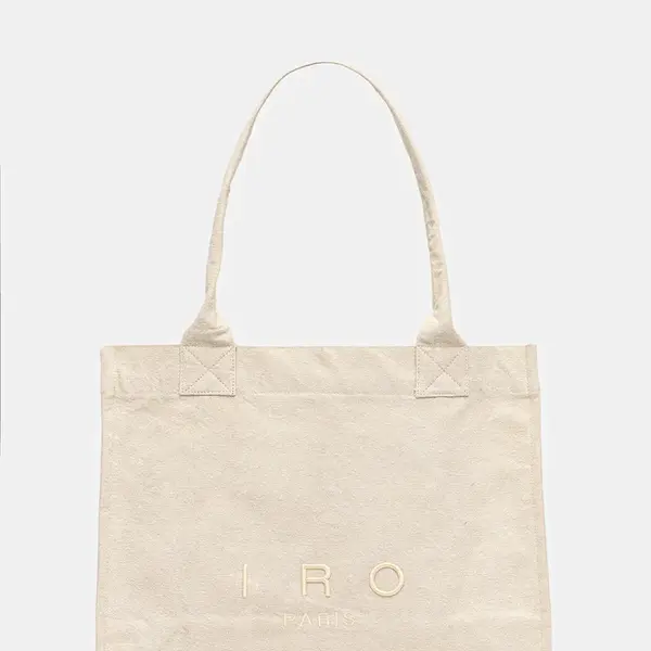 Bavlněná kabelka IRO béžová barva, WM46JANE