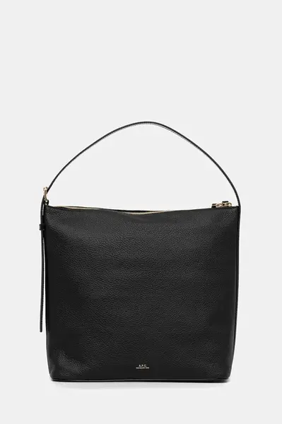 Kožená kabelka A.P.C. sac vera