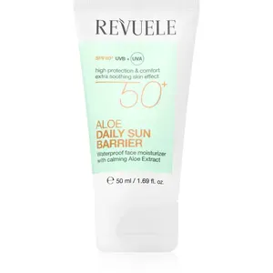 Revuele Aloe Daily Sun Barrier SPF 50+ zklidňující denní krém SPF 50+ 50 ml