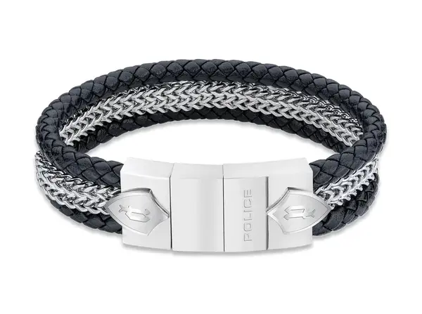 Police Fashion kožený náramek pro muže Lance PEAGB2119801