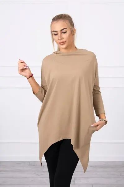 Kesi Mikina s potiskem křídel camel