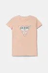 Dětské tričko Guess růžová barva, J2YI51 K6YW1