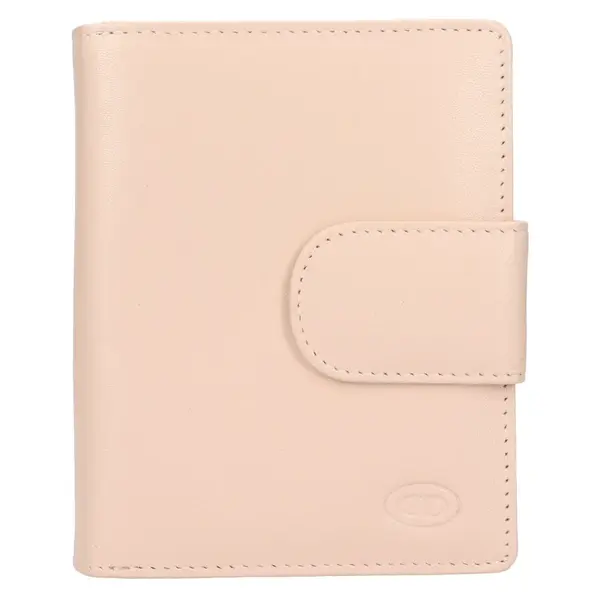 Dámská kožená peněženka DD Anekta Fiona - béžová