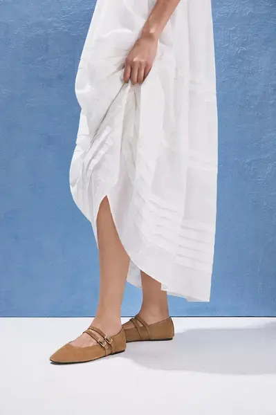 Semišové baleríny Answear.LAB