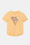 Dětské tričko Guess oranžová barva, J5GI15 K6YW4