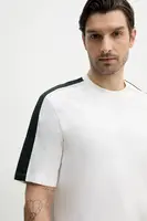Bavlněné tričko Armani Exchange bílá barva, s potiskem, XM000322 AF10361