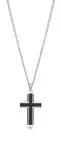 Viceroy Stylový pánský náhrdelník s křížkem Magnum 75299C01010