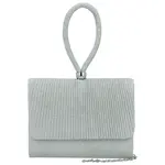 Módní dámské psaníčko Moon Asmita, stříbrné