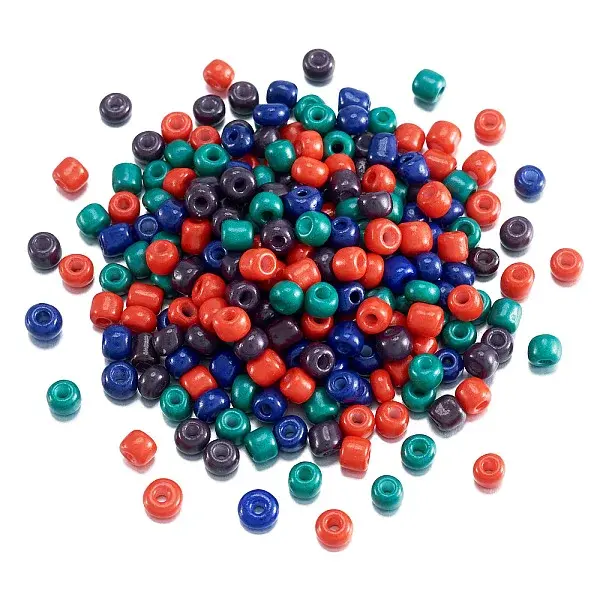 Opaque Glass Round Seed Beads