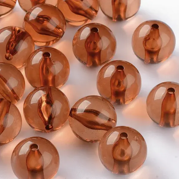 Transparent Acrylic Beads