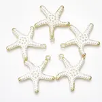 Spray Painted Alloy Pendants