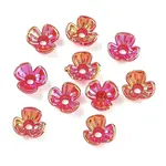 UV Plating Opaque Acrylic Bead Cap