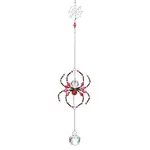 Spider Glass Beaded Hanging Ornaments
