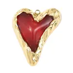 304 Stainless Steel & Glass Pendants