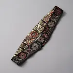 Flower Pattern Polyester Woven Belt Ornament Accessories