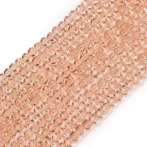 Transparent Glass Beads Strands