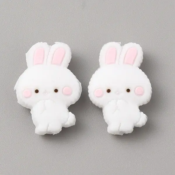 Rabbit Silicone Beads