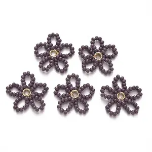 Glass Seed Beads Pendants