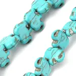 Synthetic Turquoise Beads Strands