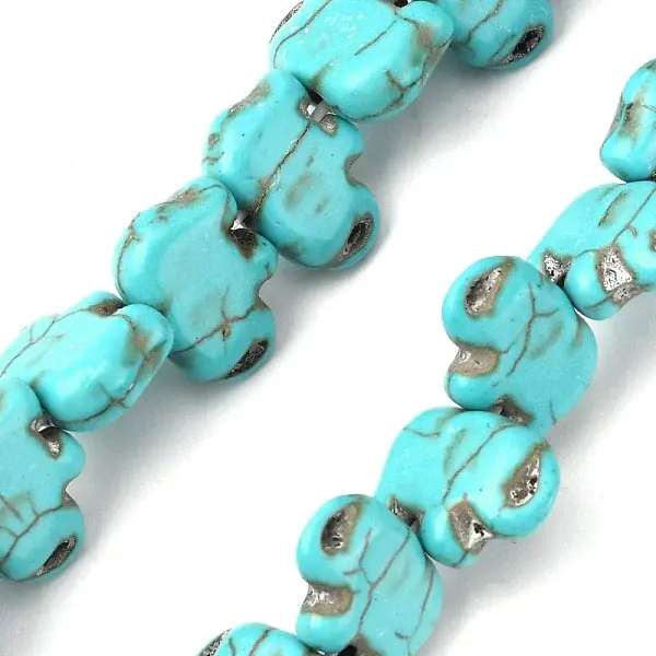 Synthetic Turquoise Beads Strands
