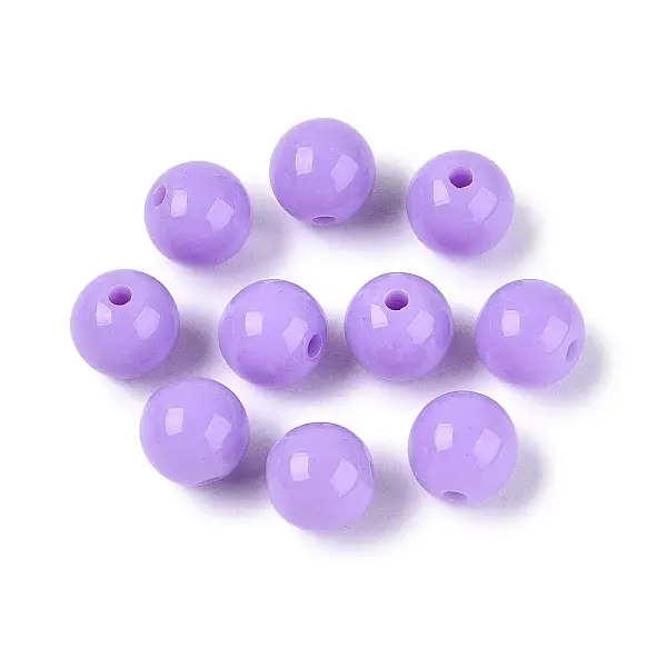 Opaque Acrylic Beads