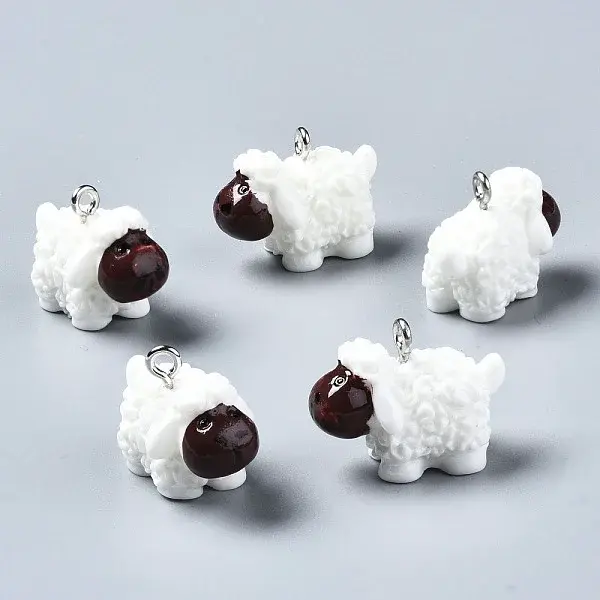 Opaque Resin Pendants