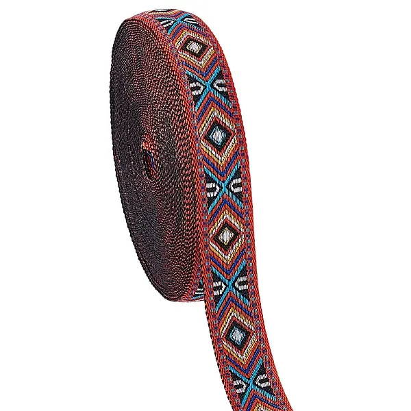 10 Yards Ethnic Style Embroidery Polyester Ribbons