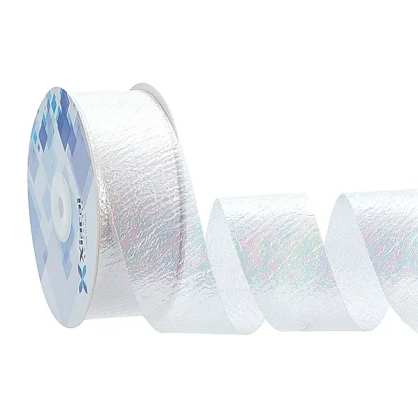 18M Iridescent Polyester Ribbon
