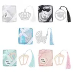 5Pcs 5 Styles Iron Bookmarks