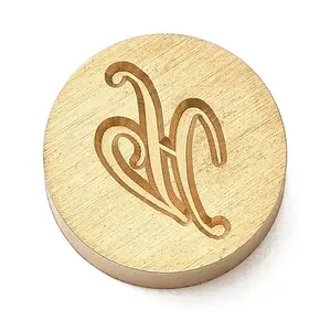 Golden Tone Brass Letter Stamps