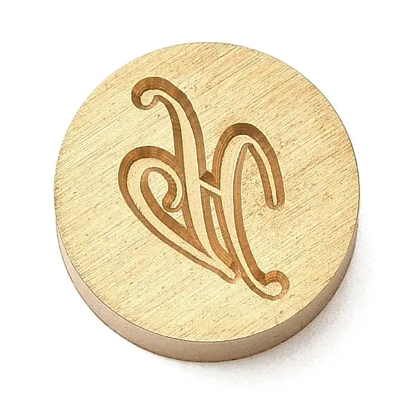 Golden Tone Brass Letter Stamps