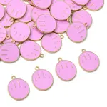 35Pcs Alloy Enamel Pendants