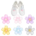 12Pcs 6 Colors Flower Resin Shoes Shoe Buckle Clips