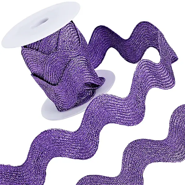 5 Yards Polyester Wavy Fringe Trim Ribbon