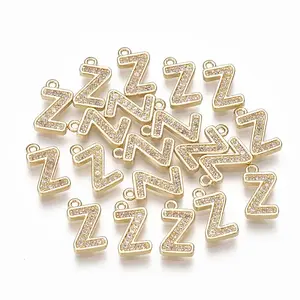 Brass Cubic Zirconia Charms