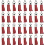 100Pcs Faux Suede Tassel Pendant Decorations