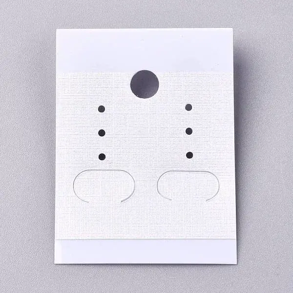 Plastic Jewelry Display Cards