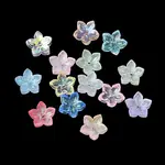 Dyed & Heated Glass Bead Caps