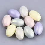 Spray Painted Acrylic Beads