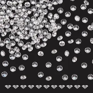 200PCS Cubic Zirconia Cabochons